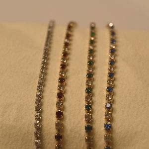 Lab diamond bracelets